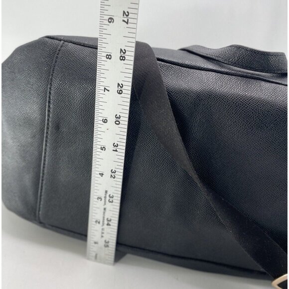 Coach Bags Coach Crossgrain Black Leather Baby Diaper Carry On Bag